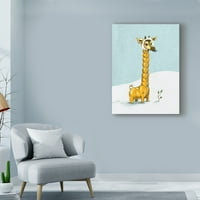 Трговска марка ликовна уметност „Тоа е жирафа“ платно уметност од фабриката за злоупотреби
