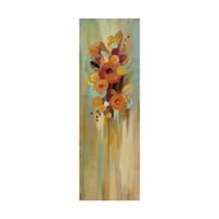 Трговска марка ликовна уметност „високи есенски цвеќиња I“ платно уметност од Силвија Василева