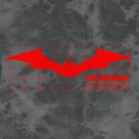 Бетмен машка графичка маичка за боење со боја на Бетмен, големини S-XL