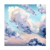 Грејс Поп „покриени облаци II“ платно уметност