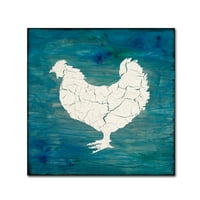 Трговска марка ликовна уметност „фарма пилешко“ платно уметност од LightboxJournal