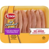 Тајсон сите природни, свежи пилешки гради на градите, 1. - 2. лента за ленти, 1. - 2. лента за lb