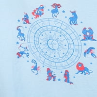 Графичка маица за кратки ракави на Daisy Street, Blue Zodiac