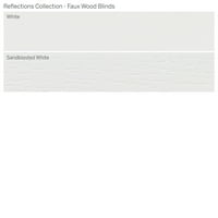 Колекција за прилагодени рефлексии, 2 Бесплатни ролетни од дрво, ролетни со песок, 72 ширина 48 Должина