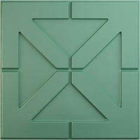 Ekena Millwork 5 8 W 5 8 H Xander Endurawall Декоративен 3Д wallиден панел, Универзална бисер метална морска магла
