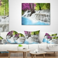 Дизајнрт Ераван водопад - Фотографија Фрли перница - 18х18