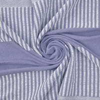 О Беј виолетова бела лента со рачно плетенка органски памук фрлање, 50 60