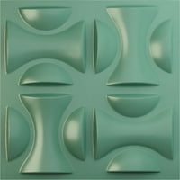 Екена Милхаурд 5 8 W 5 8 H York Endurawall Декоративен 3Д wallиден панел, Универзална метална морска магла