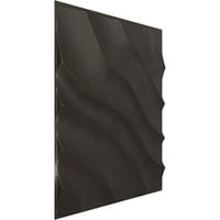 Ekena Millwork 5 8 W 5 8 H модерен бран Ендурал Декоративен 3Д wallиден панел, Универзална старосна металик