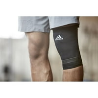 Адидас перформанси Компресија на коленото, ракав за поддршка, екстра-голем, црн, унисекс