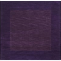 Уметнички ткајачи Фокскрофт Виолетова модерна 8 'квадратна област килим